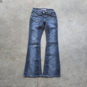 vtg y2k Lazer low rise blung cyber jeans size 3